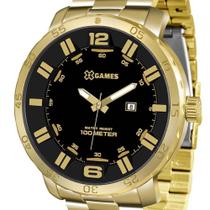 Relógio X-games Grande Dourado Masculino XMGS1022 P2KX