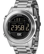 Relógio x-games masculino prata digital xmssd003 pxsx