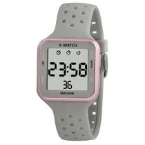 Relógio X-Watch Feminino Ref: Xlppd034w Bxgx Retangular Digital Relógio X-Watch Feminino Ref: Xlppd034w Bxgx Retangular Digital