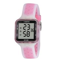 Relógio X-Watch Feminino Ref: Xlppd067 Bxbr Retangular Digital Rosa Translúcido Relógio X-Watch Feminino Ref: Xlppd067 Bxbr Retangular Digital Rosa Translúcido