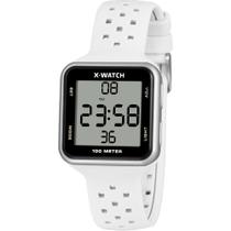 Relógio X-Watch Feminino Ref: Xlppd070 Bxbx Retangular Digital Branco Relógio X-Watch Feminino Ref: Xlppd070 Bxbx Retangular Digital Branco