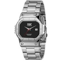 Relógio X-Watch Masculino Prateado 43mm x 35mm