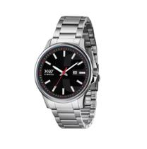 Relógio X-watch Masculino Prateado Calendario Xmss1054 P1sx