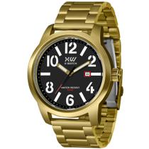 Relógio X-Watch Masculino Ref: Xfgs1001 P2kx Esportivo Dourado