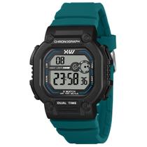 Relógio X-Watch Masculino Ref: Xgppd186 Bxax Retangular Digital