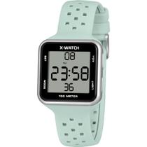Relógio X-Watch Masculino Ref: Xgppd206 Bxax Retangular Digital Verde Água Relógio X-Watch Masculino Ref: Xgppd206 Bxax Retangular Digital Verde Água