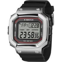 Relógio X-Watch Masculino Ref: Xgppd207 Bxpx Retangular Digital Relógio X-Watch Masculino Ref: Xgppd207 Bxpx Retangular Digital