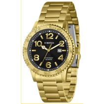 Relógio X-Watch Masculino Ref: Xmgs1044 P2kx Casual Dourado Relógio X-Watch Masculino Ref: Xmgs1044 P2kx Casual Dourado