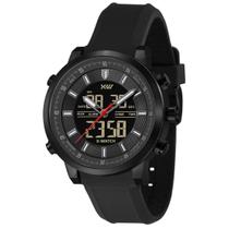 Relógio X-Watch Masculino Ref: Xmnpa016 P1Px Black Anadigi