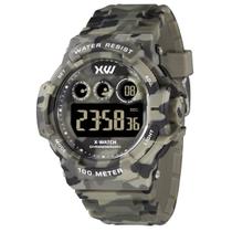 Relógio X-Watch Masculino Ref: Xmppd682 Qxqx Esportivo Digital Camuflagem