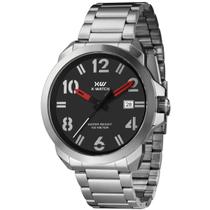 Relógio X-Watch Masculino Ref: Xmss1055 P2sx Esportivo Prateado