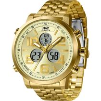 Relógio X-Watch Masculino Ref: Xmssd002 P2sx Digital Aço Dourado - X-WATCH/X-GAMES Relógio X-Watch Masculino Ref: Xmssd002 P2sx Digital Aço Dourado - X-WATCH/X-GAMES