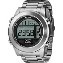 Relógio X-Watch Masculino Ref: Xmssd002 P2sx Digital Aço Prateado
