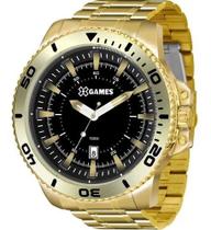 Relógio XGames Masculino Analógico XMGS1024 P2KX Dourado