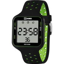 Relogio XGames masculino digital preto verde quadrado esportivo XGPPD178 BXPF - X-Games
