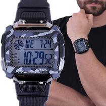 Relógio Xufeng Com Cronometro Visor Com Números Grande Masculino