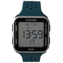 Relógio Xufeng Esportivo Masculino Digital Academia Resistente Água Quadrado