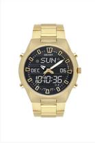 Relógio Y Orient Dourado Ana-digi MGSSA004PXKX