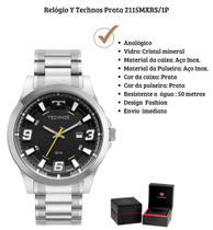 Relógio Y Technos Prata 2115MXRS/1P