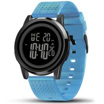 Relógio YUINK Ultrafino Digital Sports Waterproof Steel Masculino