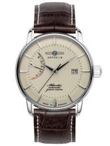Relógio Zeppelin Atlantic 8462-5 para homens em couro automático