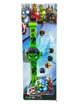 Relógiofofo Digital Infantil Mini Projetor Desenhos Animados Relógiofofo Digital Infantil Mini Projetor Desenhos Animados