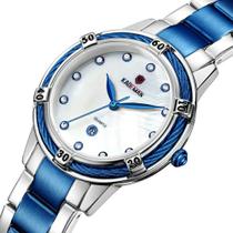 Relogios Feminino analogico fashion calendario 9074L