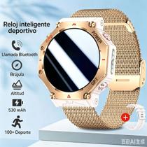 Relógios inteligentes militares para homens e mulheres com GPS AI GPT Altitud/Barômetro/Brújula, tela grande AMOLED de 1.39" polegadas/530mAh, lanterna/ mais de 100 modos esportivos/monitor de sonho, relógio de acompanhamento de fitness para Android iOS Relógios inteligentes militares para homens e mulheres com GPS AI GPT Altitud/Barômetro/Brújula, tela grande AMOLED de 1.39" polegadas/530mAh, lanterna/ mais de 100 modos esportivos/monitor de sonho, relógio de acompanhamento de fitness para Android iOS