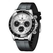 Relógios masculinos de aço inoxidável, analógico, quartzo, relógio de pulso para homens, Daytona Homage, luxuoso, à prov
