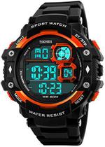 Relógios masculinos esportivos militares multifunções alarme cronômetro 12/24H 50M impermeável LED digital relógio, Lara