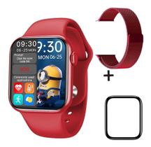 Relogios Smartwatch Hw16 Max P/ Xiaomi Samsung 2 Pulseiras