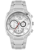 Relógios technos skymaster aço prata