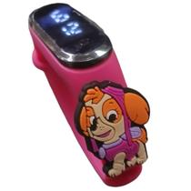 RelógioTouch Digital Infantil Skye Patrulha Canina - Rosa RelógioTouch Digital Infantil Skye Patrulha Canina - Rosa