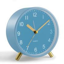 Reloj Despertador Analógico JALL Súper Silencioso de 10 cm con Luz Nocturna Reloj Despertador Analógico JALL Súper Silencioso de 10 cm con Luz Nocturna