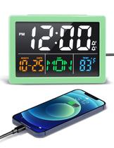 Reloj Despertador Digital JALL con Pantalla LED de 5.5''