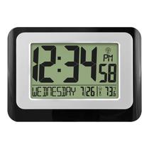 Reloj Digital Atómico Negro La Crosse Technology W88631