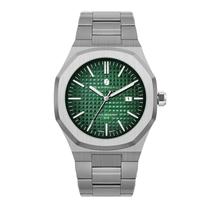 Reloj SAPPHERO Octagonal de Acero Inoxidable para Hombre 30m Resistente al Agua Reloj SAPPHERO Octagonal de Acero Inoxidable para Hombre 30m Resistente al Agua
