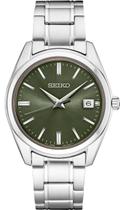 Reloj Seiko para Hombre Essentials con Esfera Verde y Acero Inoxidable