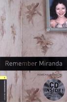 Remember miranda with cd