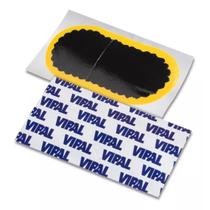 Remendo A Frio Vipal R-302 Oval Caixa Com 50Un Remendo A Frio Vipal R-302 Oval Caixa Com 50Un