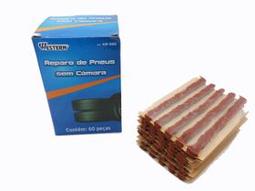 Remendo Macarrão para Pneu Sem Câmara Carro Moto Reparo