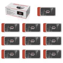 Remendo para Pneu SUNSOUL 12 x 7 cm Reforçado 10 Peças Remendo para Pneu SUNSOUL 12 x 7 cm Reforçado 10 Peças