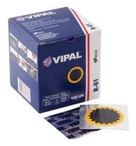 Remendo Redondo Vipal Estrela 30mm Para Câmara de Ar Bike