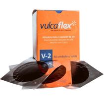 Remendo Redondo Vulcaflex V-02 Caixa Com 40 Unidades