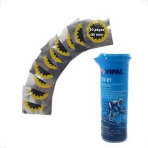 Remendo Vipal Moto Bike Bicicleta 30mm Estrela 10 Pçs Cola