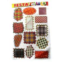 Remendos Adesivos Para Festa Junina - Cartela Remendos Adesivos Para Festa Junina - Cartela