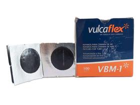 Remendos para Câmara de ar Bike Vulcaflex Vbm-1 25mm 100 Unidades