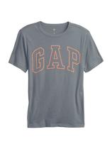 Remera GAP B30 para Niños Manga Corta Logo Gris Jaspe XL Remera GAP B30 para Niños Manga Corta Logo Gris Jaspe XL