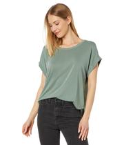 Remera Sandwash Dolman de Lucky Brand en Verde Loden, Talle M