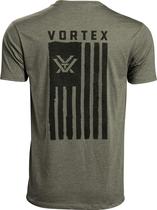 Remera Vortex Optics Salute para Hombre Talle M en Military Heather
